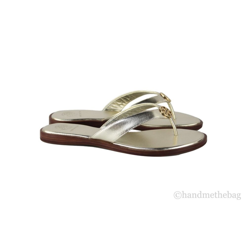 Tory Burch Gold Sandals - Picture 5 of 10